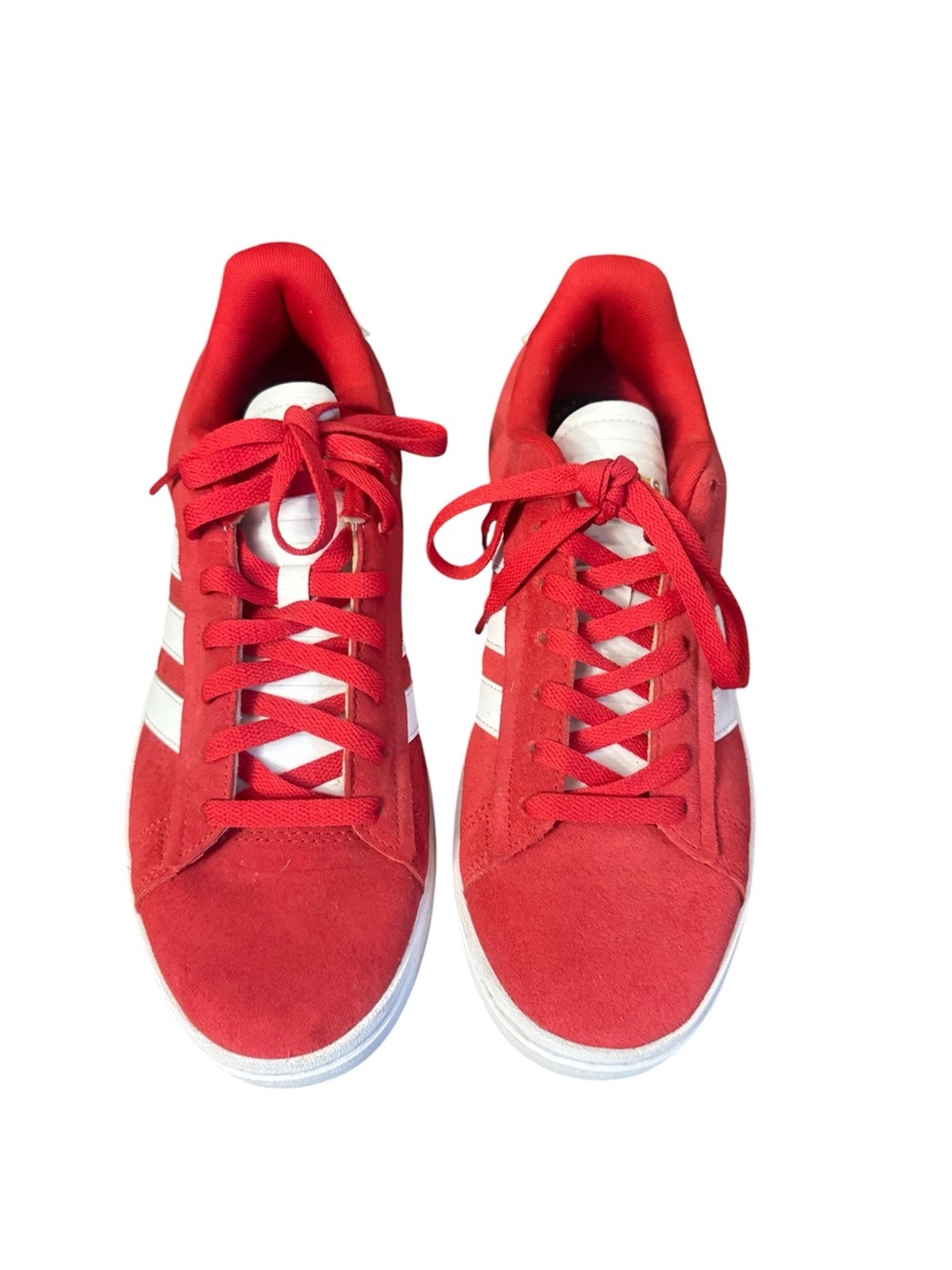 Adidas Grand Court Alpha Sneakers Red Size 9.5 - Picture 2 of 5